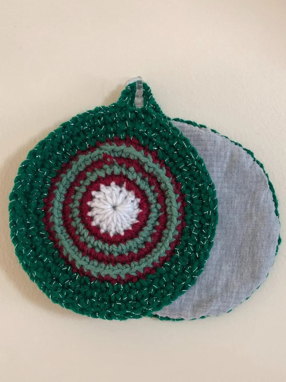 Handmade pot holders, Crochet Kitchen Decor, Cute Holiday gift